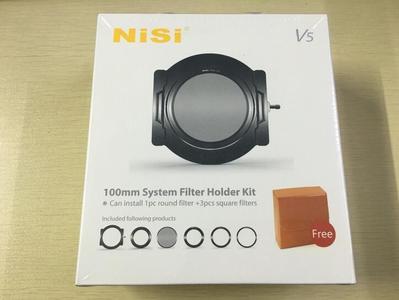 nisi耐司100mm V5套装滤镜支架+86mm cpl 配转接环1个 送包