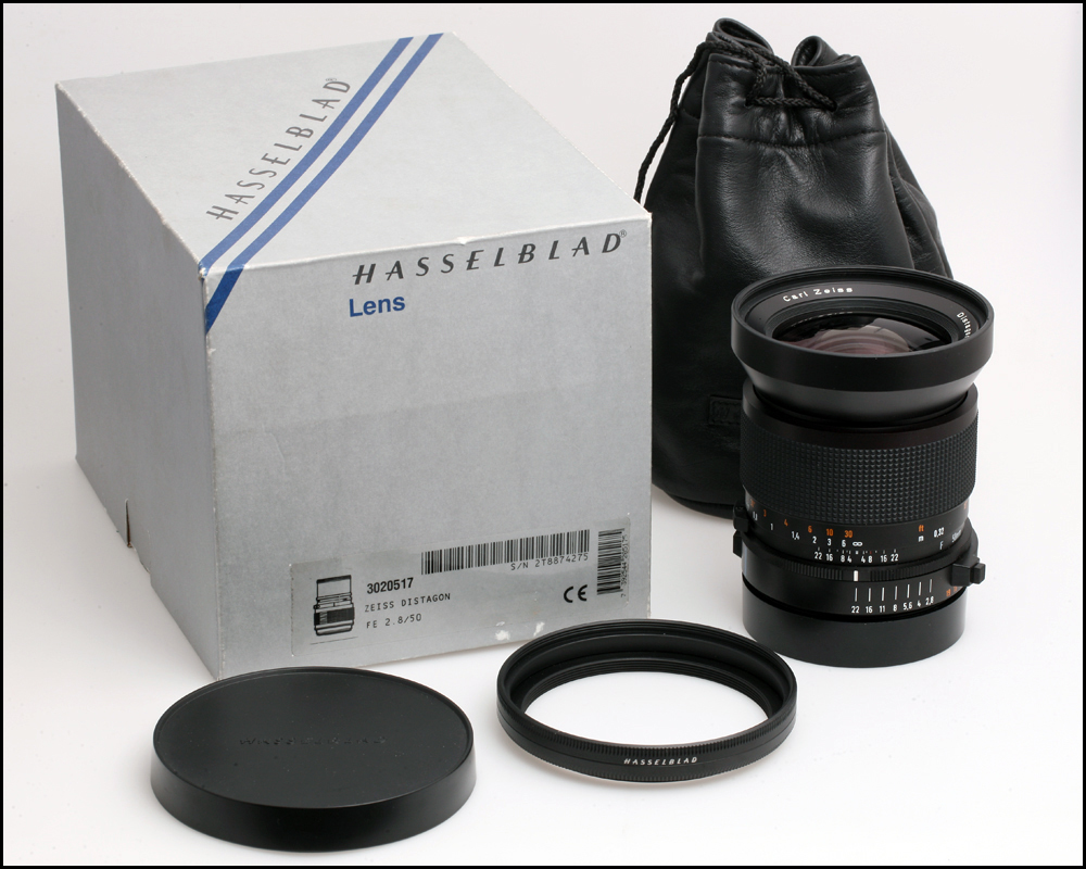 哈苏 Hasselblad 50/2.8 FE 大光圈 2系列镜头 带包装