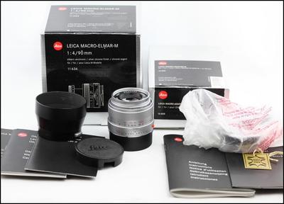 徕卡 Leica M 90/4 微距 绝版银色 ＋ 近摄接环 都带包装