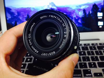 宾得 Pentax-M 35mm f2.8 定焦 手动镜头 老镜头 成色完美