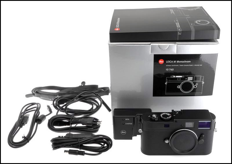 徕卡 Leica M Monochrom MM 黑色 带包装（快门2000次）