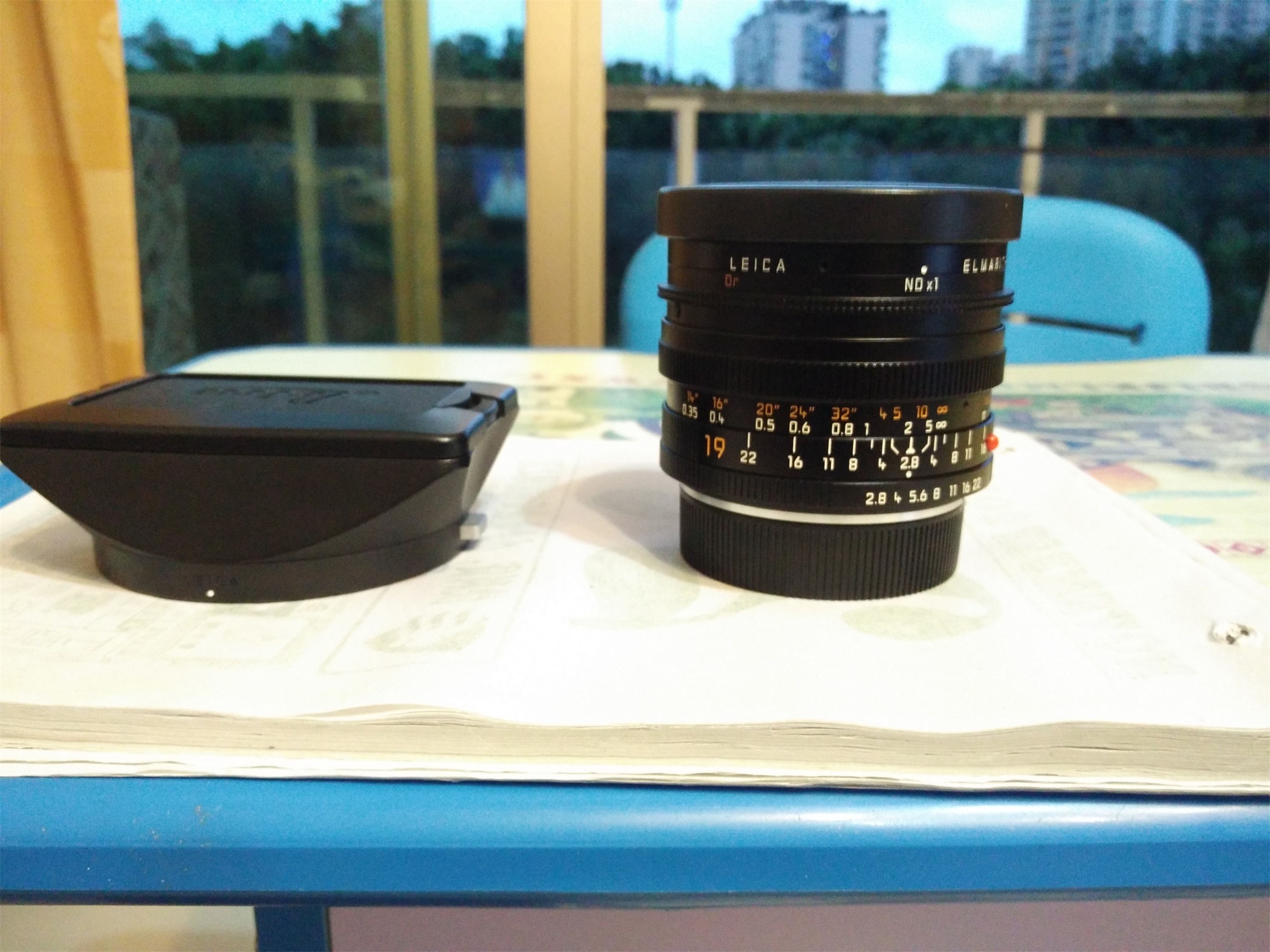 98新 Leica Elmarit-R 19 mm f/ 2.8 ROM 后期银盒版 