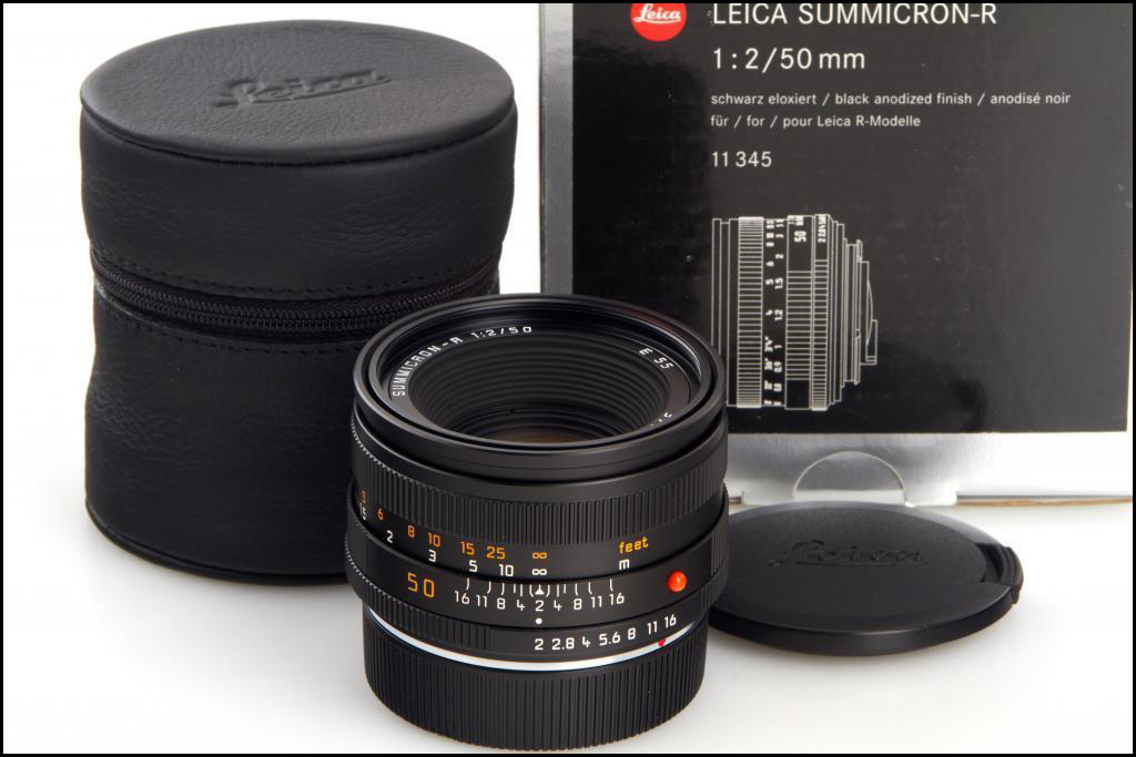 徕卡 Leica R 50/2 ROM 标头 德产 带银盒包装 39号段 新品展示品