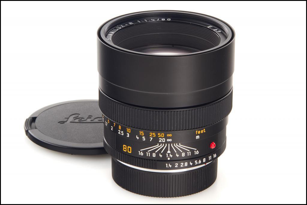 徕卡 Leica R 80/1.4 SUMMILUX-R E67 ROM 人像镜