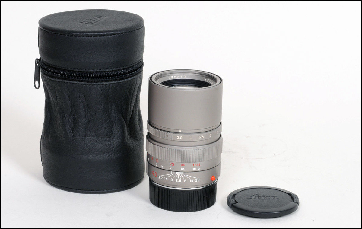 徕卡 Leica M 90/2.8 ELMARIT-M E46 钛色 