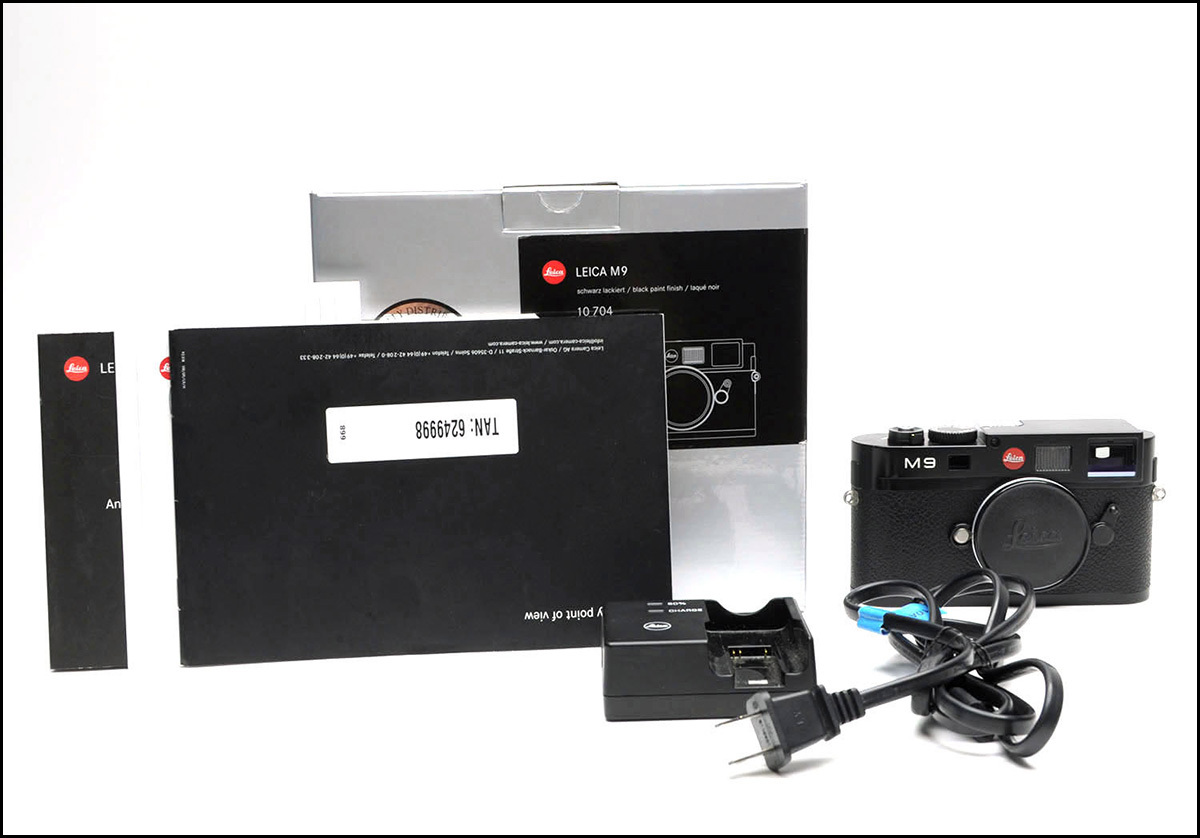 （全新无隐患CCD）徕卡 Leica M9 黑色黑漆 带包装（快门7千）