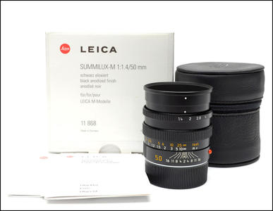 徕卡 Leica M 50/1.4 SUMMILUX-M E46 德产 方字版 带包装