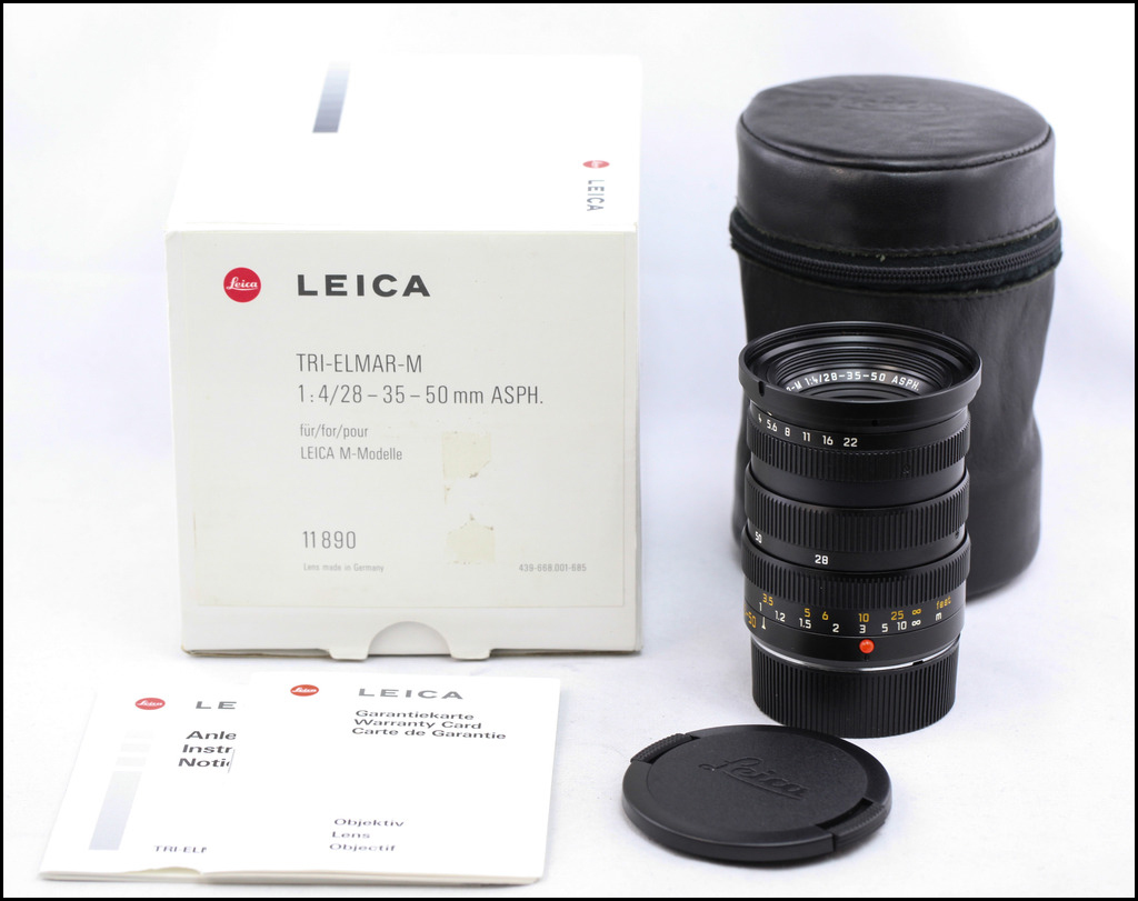 徕卡 Leica M 28-35-50/4 ASPH E55 三焦头 带包装