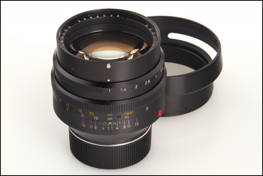 徕卡 Leica M 50/1.0 NOCTILUX-M E58 V1 第一代 带罩