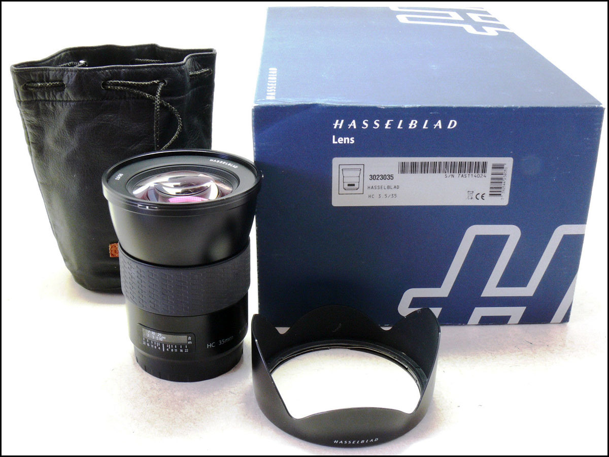 哈苏 Hasselblad 35/3.5 HC 广角镜头 带包装（快门160次）