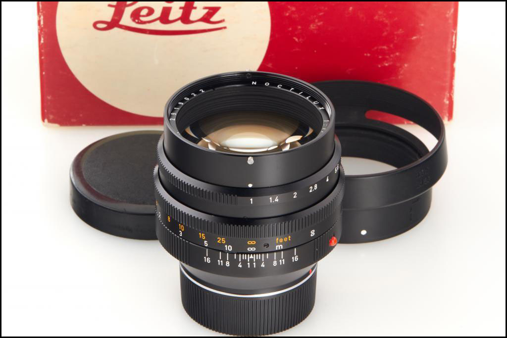 徕卡 Leica M 50/1.0 NOCTILUX-M E58 V1 第一代 带包装