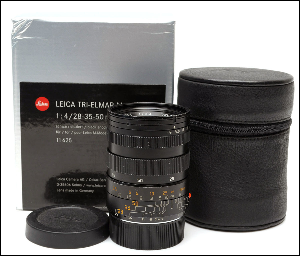徕卡 Leica M 28-35-50/4 ASPH 6-BIT E49 II 39号段 银盒 战斗版