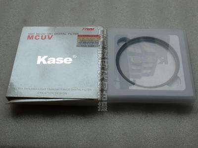 成色很好正品卡色Kase SMP 77mm MC UV 超薄18层镀膜肖特光学玻璃
