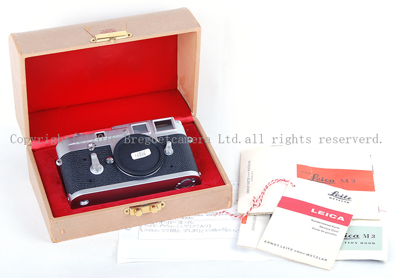 【收藏级美品】Leica/徕卡 M3 单拨 1156xxx号段 带精美展示皮盒