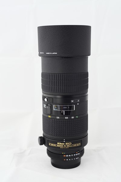 自用极新尼康 Nikon 70-180mm F4.5-5.6 AF-D 自动变焦微距镜皇