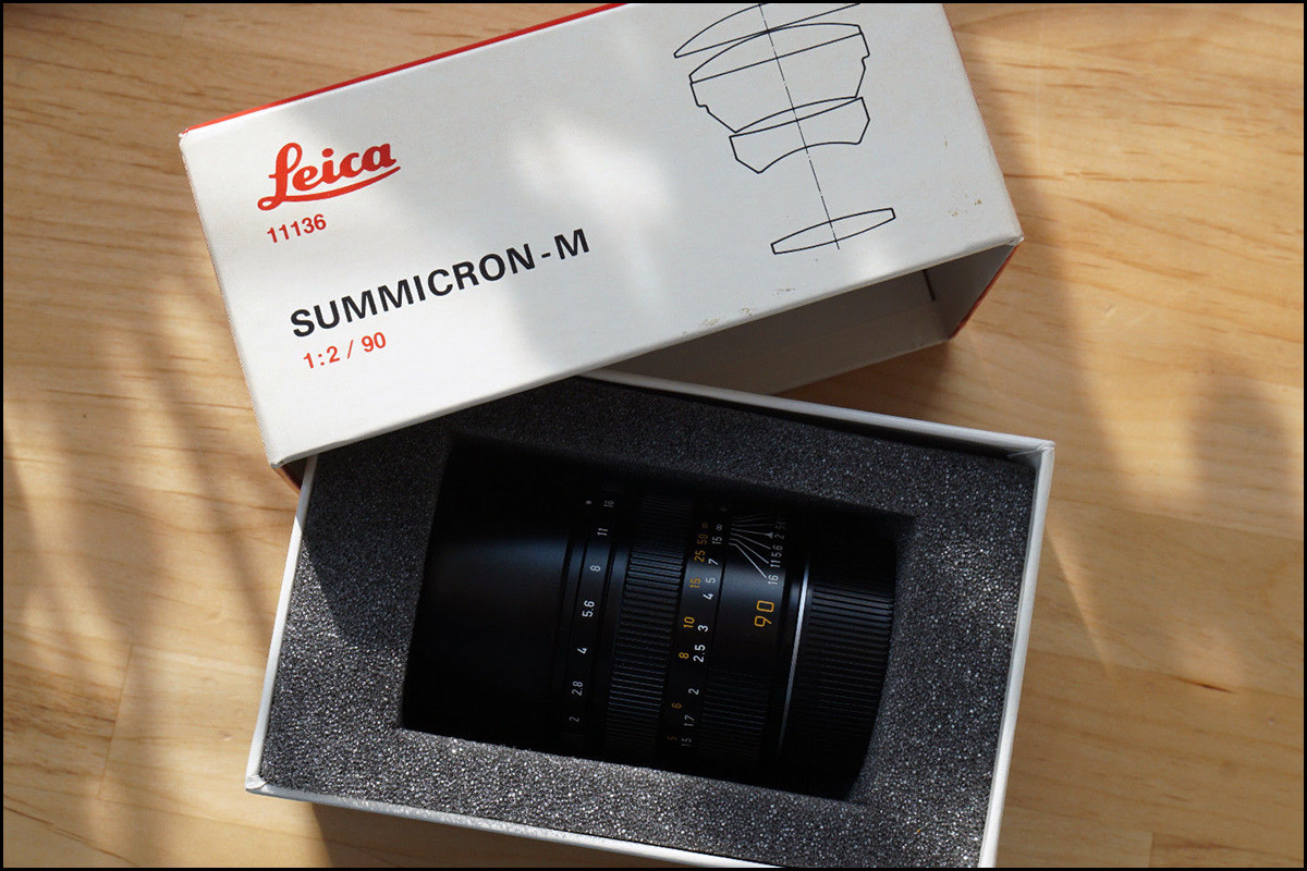徕卡 Leica M 90/2 SUMMICRON-M PRE-ASPH E55 带包装