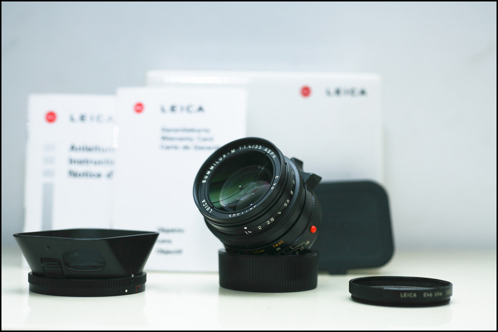 徕卡 Leica M 35/1.4 ASPH 11874 经典广角头 带包装 UV