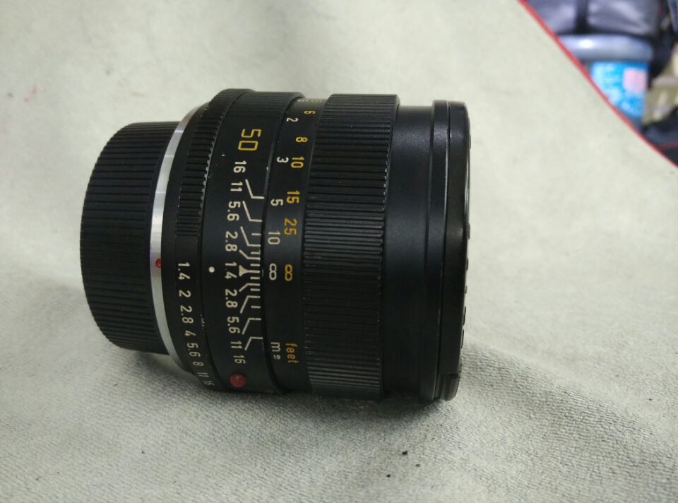Leica Summilux-R 50 mm f/ 1.4（已改尼康口）