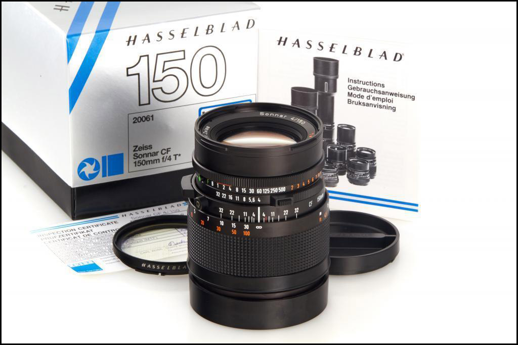 哈苏 Hasselblad150/4 CF 长焦镜头 新品展示品 带包装 UV