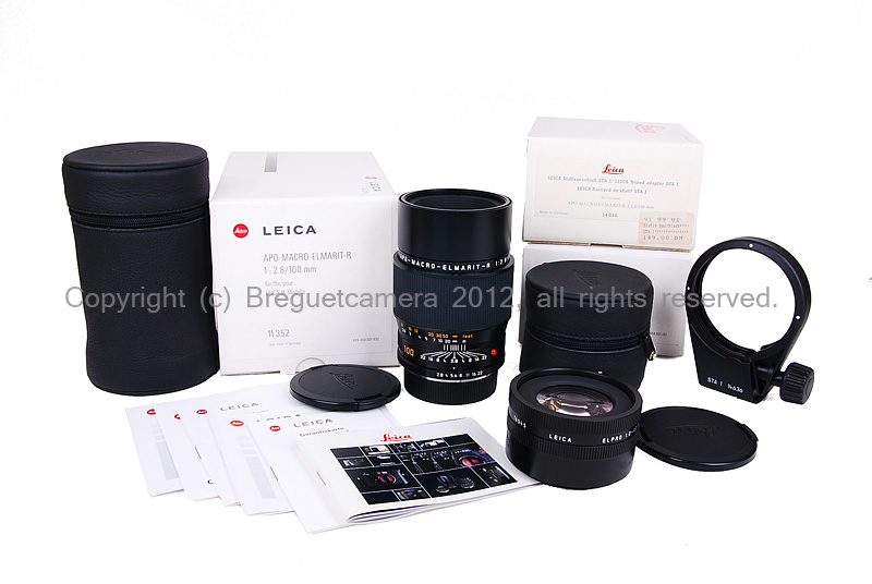Leica/徕卡 APO-MACRO-R 100/2.8 E60 ROM版+1:1接环#HK4092X