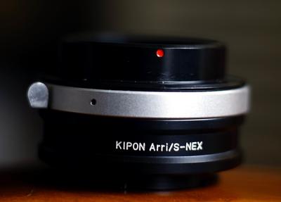 KIPON Arri/S-NEX 转接环 ARRI电影镜头转索尼NEX/a72/a7r2接环
