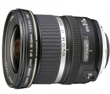 佳能（Canon） EF-S 10-22mm f/3.5-4.5 USM 广角镜头 套装