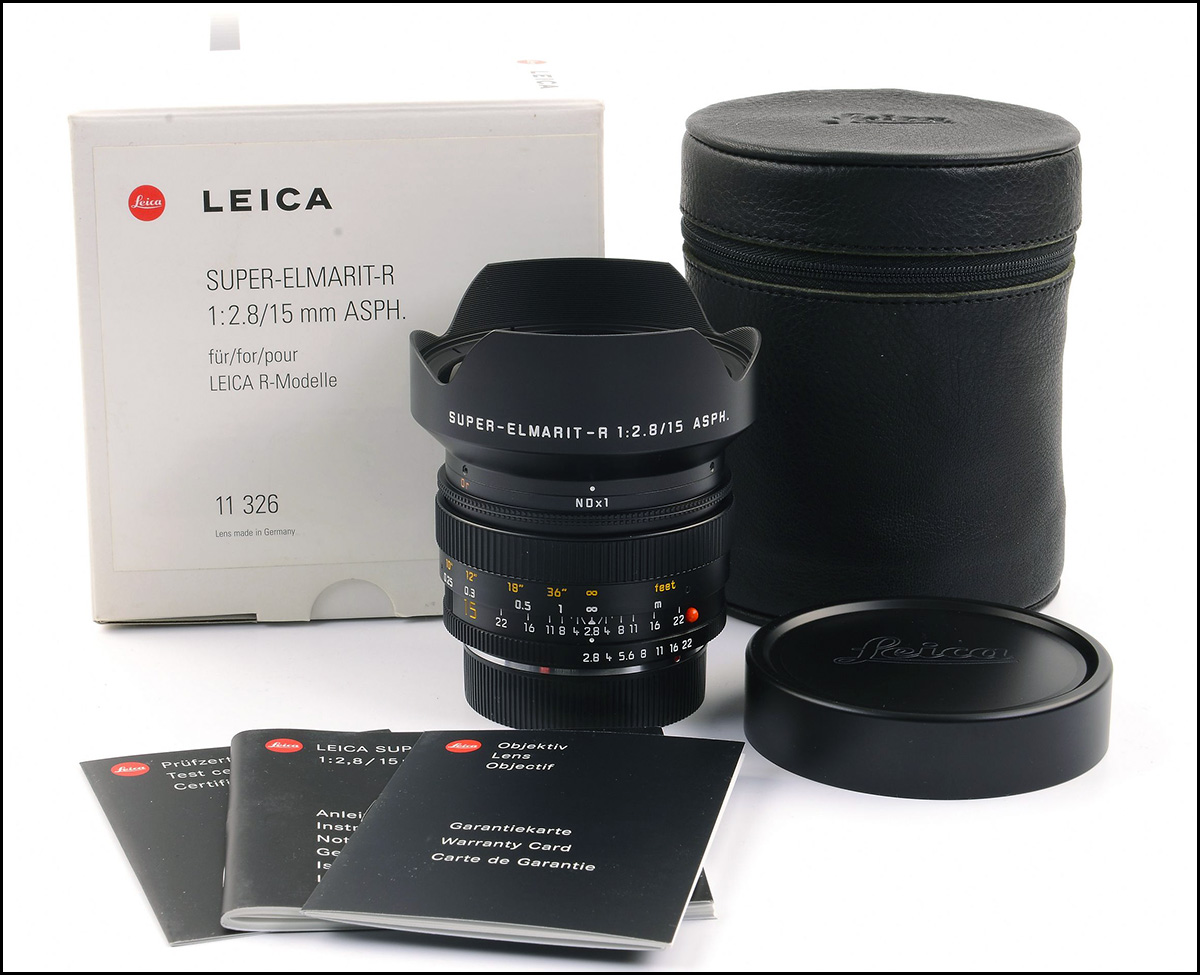 徕卡 Leica R 15/2.8 ASPH ROM 极罕见40号段 新同品 带包装