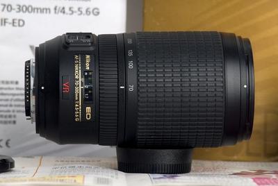 尼康 AF-S VR 70-300mm f/4.5-5.6G IF-ED+肯高超薄UV