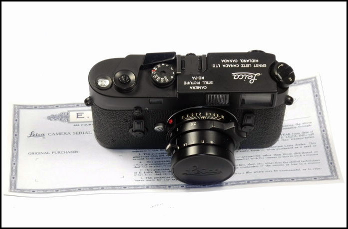 徕卡 Leica KE-7A + 50/2 ELCAN 套机 成色不错！带员证书！