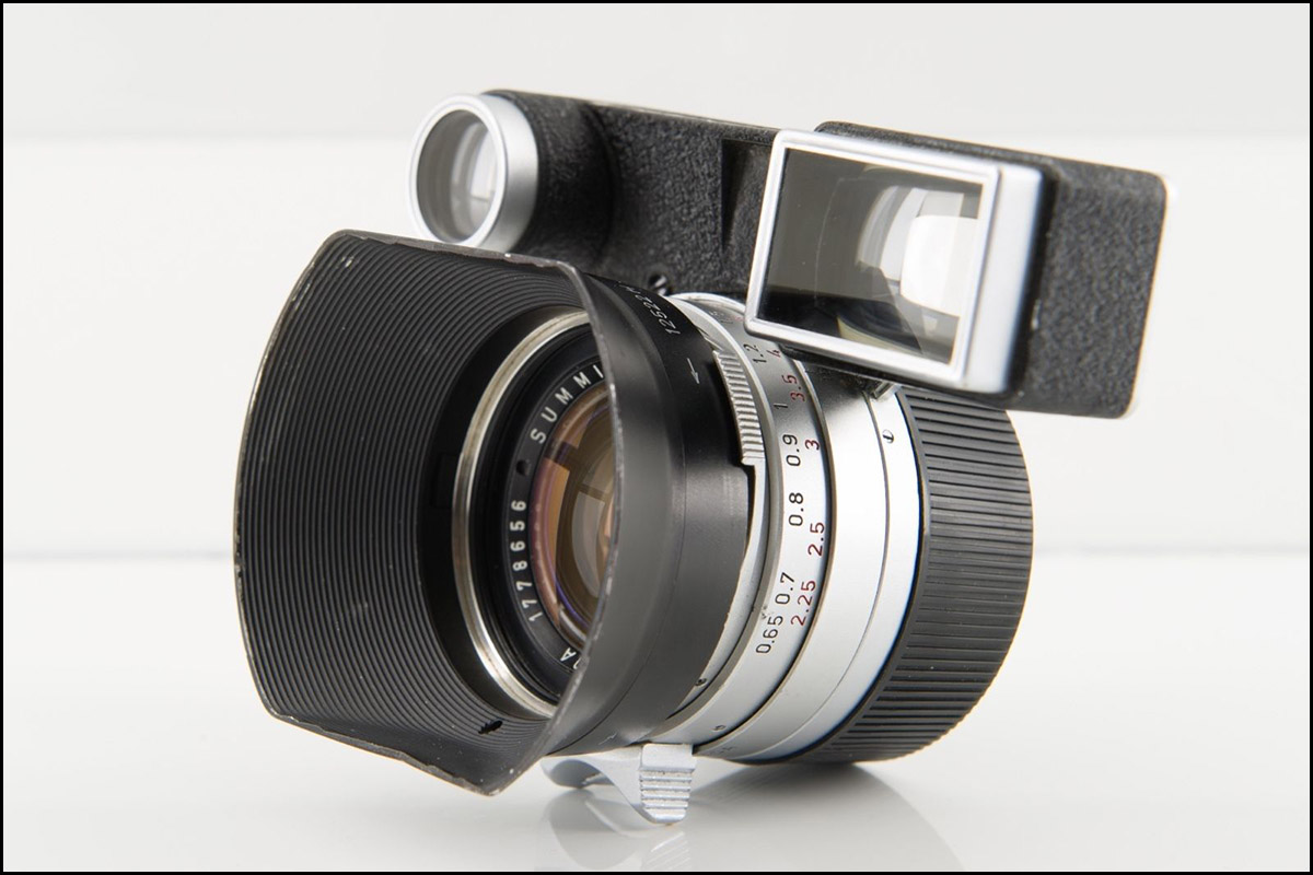 徕卡 Leica M 35/1.4 SUMMILUX 一代钢嘴 带眼镜 光罩