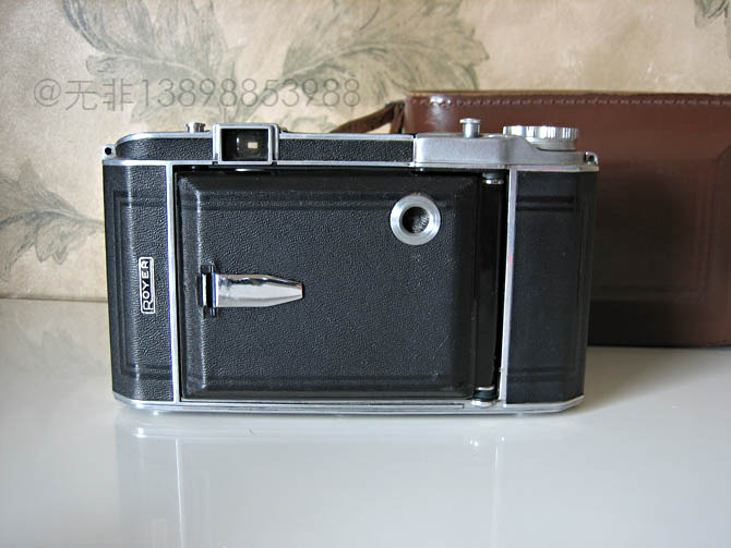 法国royer 安琴100mm/3.5镜头 6x9 折叠机带原厂皮盒