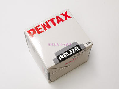 宾得 Pentax FA 35 F2 AL 镜头