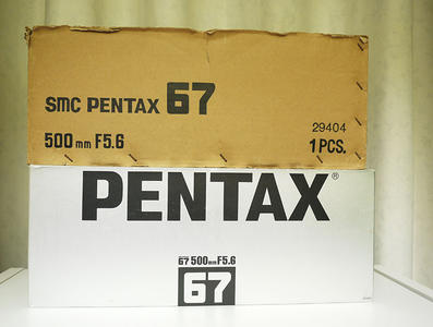 PENTAX宾得SMC 67 500mm 5.6长焦大炮原包