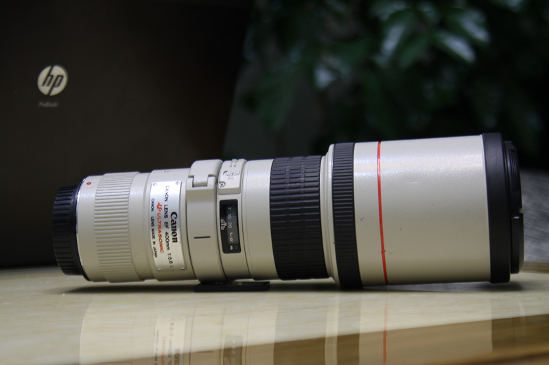 9成新佳能EF 400mm  F5.6L   456红圈镜头