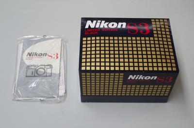 尼康 Nikon S3 套机 黑色复刻限量版