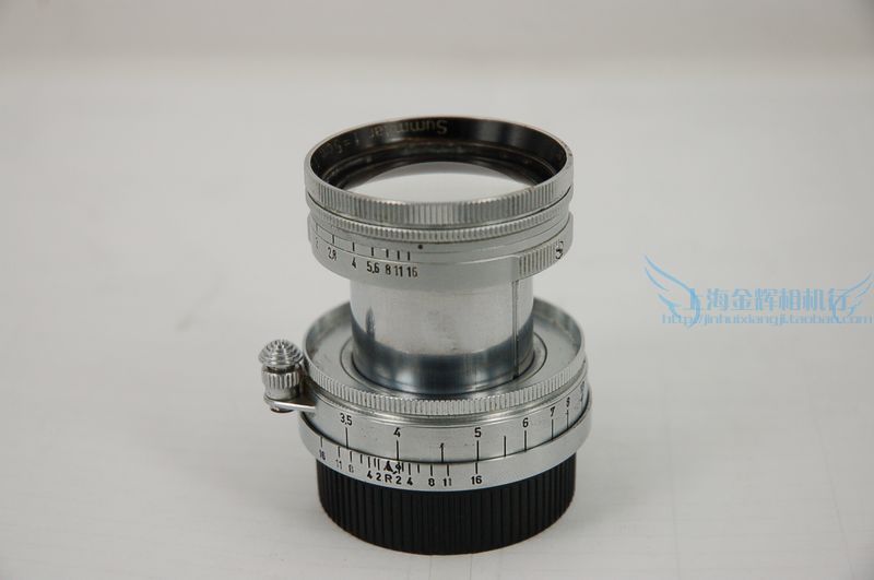 徕卡 Leica Summitar 50/2 银色缩头,L39螺口.可转接使用.
