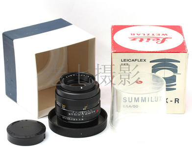 Leica/徕卡 Summilux R 50/1.4 一代 E48 带包装 L00830