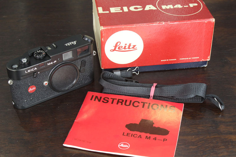 Leica/徕卡 M4-P机身 黑漆 旁轴胶片单反相机