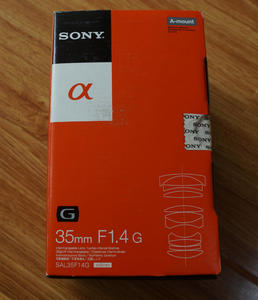 出售索尼/SONY 35mm f1.4g 单反全画幅G镜头 