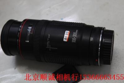  95新 佳能 EF 100-300/5.6L 萤石镜片 远射变焦 (4632d)前后盖