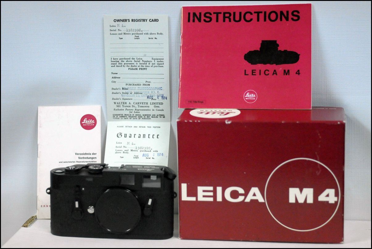 徕卡 Leica M4 Midland Canada 限量550套 好成色 带包装