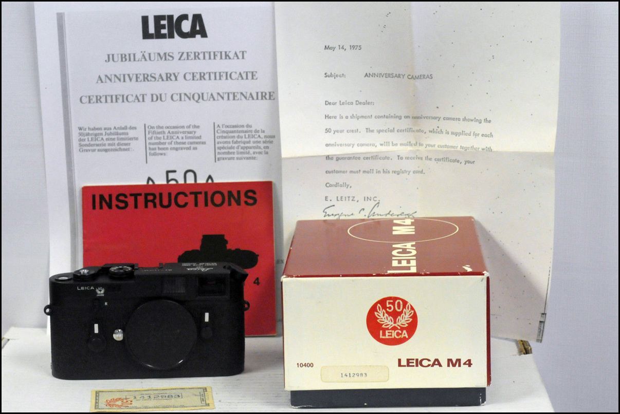 徕卡 Leica M4 50周年纪念机 带包装