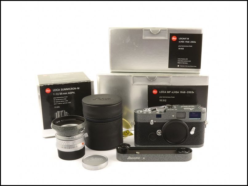 徕卡 Leica MP LHSA 小锤纹 带35/2A + Leicavit 三件套 都带包装