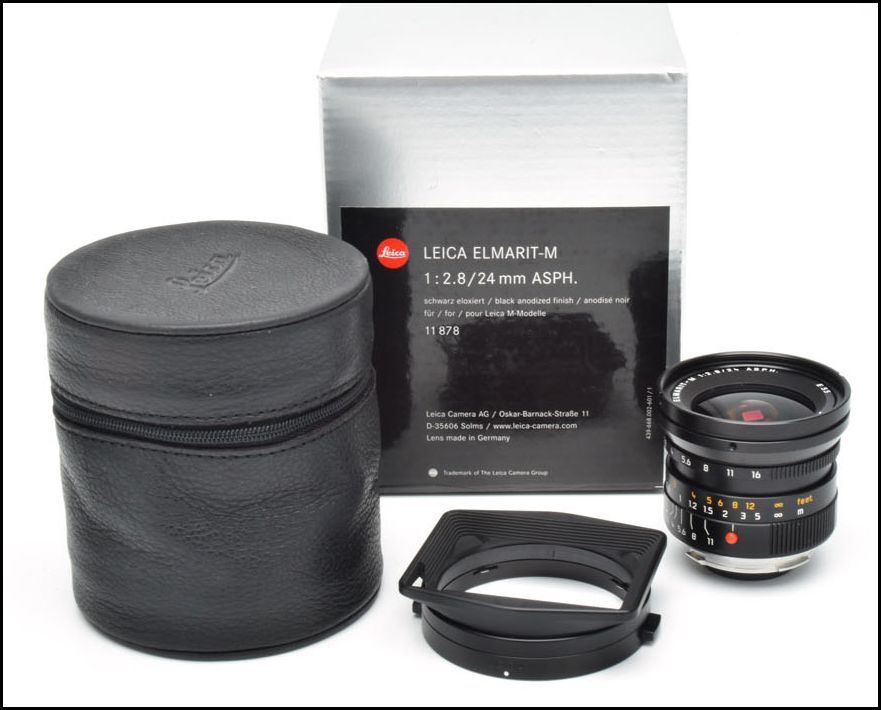 徕卡 Leica M 24/2.8 ELMARIT-M ASPH 6-BIT 带银盒包装