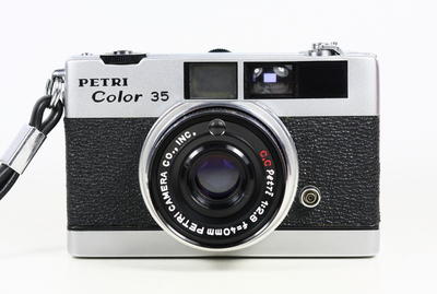 百丽 Petri color 35 日系135胶片旁轴相机 