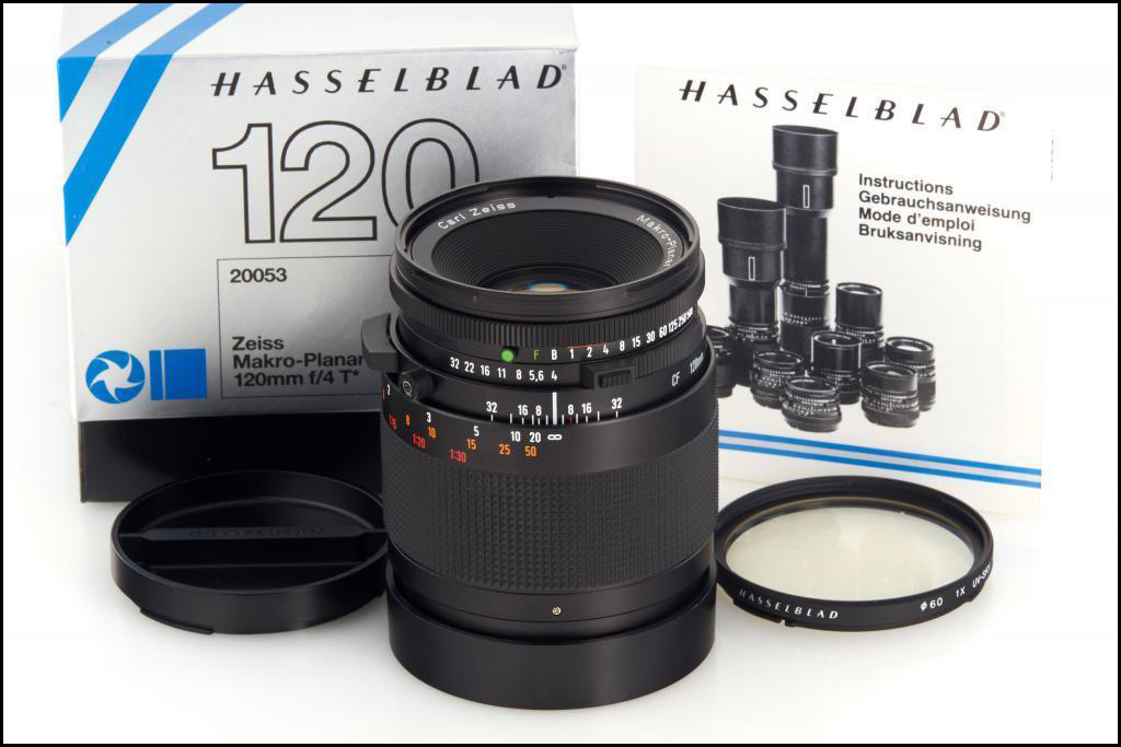 哈苏 Hasselblad120/4 CF 微距镜头 新品展示品 带包装 UV