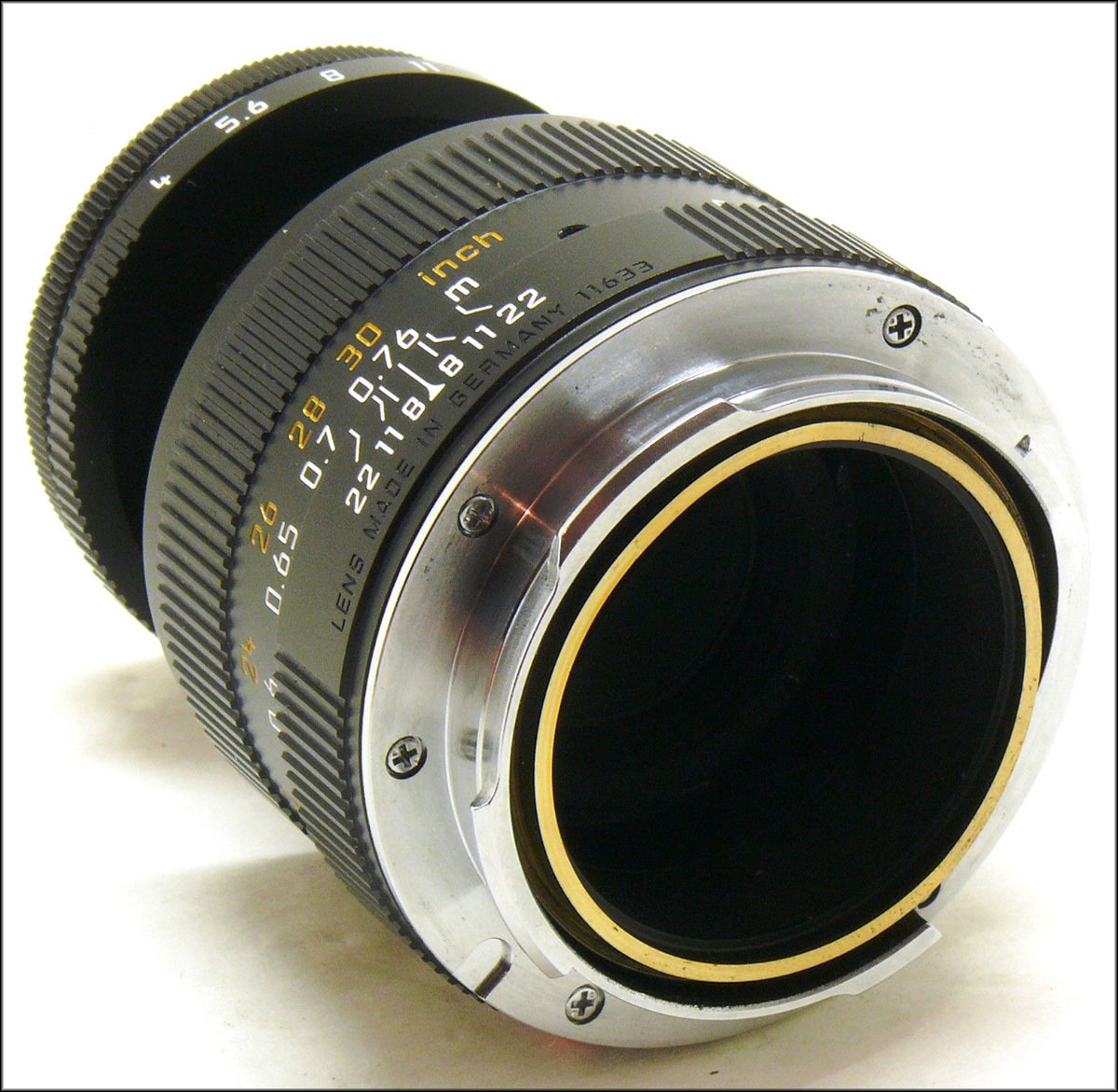 徕卡 Leica M 90/4 MACRO-ELMAR-M 微距镜头 带包装