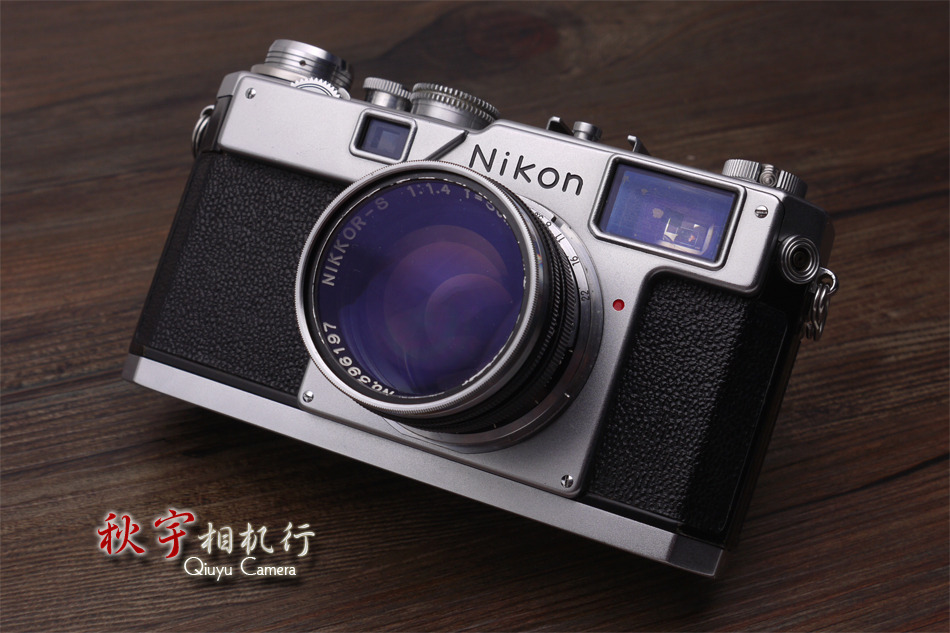 稀少尼康经典旁轴机 Nikon S4 带 NIKKOR-S 50mm F1.4 镜头 6503411