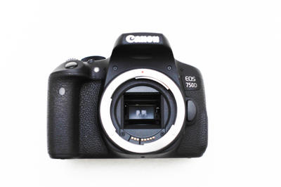 全新Cannon EOS 750D+佳能原厂50/1.8二代标准镜头