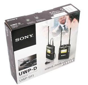 索尼（SONY） UWP-D11领夹式无线麦克风 （小蜜蜂）  9.99新 只用了1次